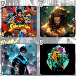 LÓT CHUỘT DC HERO SIZE 26X21 DÀY 3MM