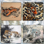 LÓT CHUỘT LINH VẬT PHONG THỦY SIZE 45X40 DÀY 5MM