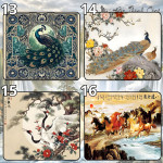 LÓT CHUỘT LINH VẬT PHONG THỦY SIZE 45X40 DÀY 5MM