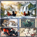 LÓT CHUỘT LINH VẬT PHONG THỦY CỠ LỚN SIZE 80X30 DÀY 5MM