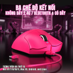 CHUỘT ATTACK SHARK V3 MULTI MODES BERRY RED (PAW3311/65G)