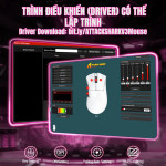 CHUỘT ATTACK SHARK V3 MULTI MODES BERRY RED (PAW3311/65G)