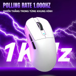 CHUỘT FREE WOLF A5 MULTI MODES WHITE (PAW3311/59G)