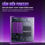 CHUỘT FREE WOLF A5 MULTI MODES WHITE (PAW3311/59G)