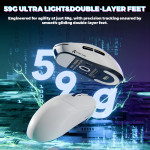 CHUỘT ATTACK SHARK X8 ULTIMATE 8K MULTI MODES ĐEN (PAW3950MAX/55G)