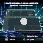 CHUỘT ATTACK SHARK X8 ULTIMATE 8K MULTI MODES ĐEN (PAW3950MAX/55G)