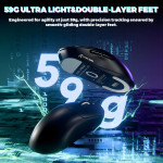 CHUỘT ATTACK SHARK X8 ULTIMATE 8K MULTI MODES TRẮNG (PAW3950MAX/55G)