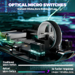 CHUỘT ATTACK SHARK X8 ULTIMATE 8K MULTI MODES TRẮNG (PAW3950MAX/55G)