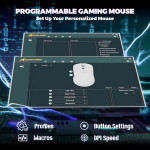 CHUỘT ATTACK SHARK X8 ULTIMATE 8K MULTI MODES TRẮNG (PAW3950MAX/55G)