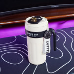 Cốc giữ nhiệt 700ml hiển thị nhiệt độ thông minh màu đen trắng