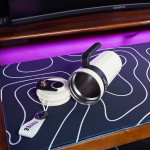 Cốc giữ nhiệt 700ml hiển thị nhiệt độ thông minh màu đen trắng