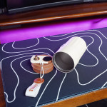 Cốc giữ nhiệt 450ml hiển thị nhiệt độ thông minh màu trắng nắp nâu