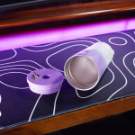 Cốc giữ nhiệt 600ml thời trang gradient trắng tím