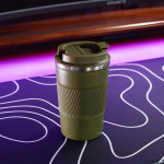 Cốc Cafe giữ nhiệt 380ml Văn phòng màu xanh rêu