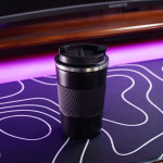 Cốc Cafe giữ nhiệt 380ml Văn phòng màu đen