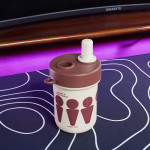 Cốc giữ nhiệt 380ml Nâu Good Luck For You