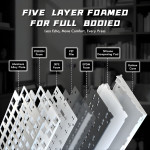 BÀN PHÍM CƠ ATTACK SHARK R85HE 8K STAR WHITE MAGNETIC AMBER SWITCH