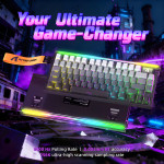 BÀN PHÍM CƠ ATTACK SHARK R85HE 8K MOONLIGHT MAGNETIC AMBER SWITCH