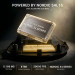 CHUỘT ATTACK SHARK V8 MULTI MODES 8K BLACK (PAW3950MAX/59G)