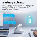 CHUỘT INPHIC X9 PRO DUAL MODE SILENT SWITCH WHITE GREY