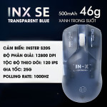 CHUỘT INPHIC INXSE 1Khz DUAL MODE TRANSPARENT BLUE (S205/46g)