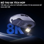 CHUỘT INPHIC IN10R 8Khz MULTI MODES BLACK (PAW3395/62g)