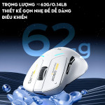 CHUỘT INPHIC IN10R 8Khz MULTI MODES WHITE (PAW3395/62g)