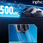 CHUỘT INPHIC IN10 PRO 8Khz MULTI MODES GRAY TITAN (PAW3950/60g)