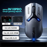 CHUỘT INPHIC IN10 PRO 8Khz MULTI MODES GRAY TITAN (PAW3950/60g)