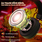 TAI NGHE ATTACK SHARK L30 PRO MULTI MODES BLACK RED