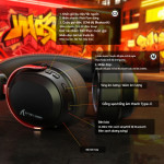 TAI NGHE ATTACK SHARK L30 PRO MULTI MODES BLACK RED