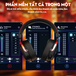 TAI NGHE ATTACK SHARK L30 PRO MULTI MODES BLACK RED