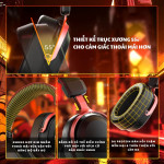 TAI NGHE ATTACK SHARK L30 PRO MULTI MODES BLACK RED