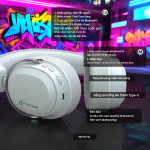 TAI NGHE ATTACK SHARK L30 PRO MULTI MODES WHITE