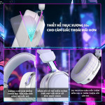 TAI NGHE ATTACK SHARK L30 PRO MULTI MODES WHITE