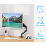 ARM TREO MÀN HÌNH EDRA EMA7303 (13-34 INCH)