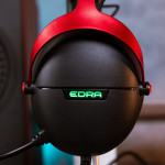 TAI NGHE EDRA EH418FPS ĐEN