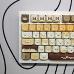 BỘ KEYCAP DYE-SUB PAWN PUPPY (PBT/MAO PROFILE/132 PHÍM)