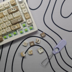 BỘ KEYCAP DYE-SUB AZUKI-SAN CAT (PBT/MAO PROFILE/132 PHÍM)