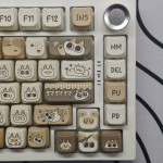 BỘ KEYCAP DYE-SUB AZUKI-SAN CAT (PBT/MAO PROFILE/132 PHÍM)