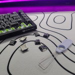 BỘ KEYCAP DYE-SUB BLACK COMIC (PBT/CHERRY PROFILE/136 PHÍM)