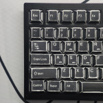BỘ KEYCAP DYE-SUB BLACK COMIC (PBT/CHERRY PROFILE/136 PHÍM)
