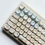 BỘ KEYCAP DYE-SUB MILK TEA BEAR (PBT/MOA PROFILE/132 PHÍM)