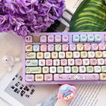 BỘ KEYCAP DYE-SUB RAINBOW SHIN (PBT/MOA PROFILE/135 PHÍM)