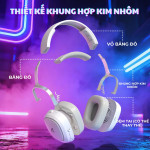 TAI NGHE ATTACK SHARK G800 MULTI MODES WHITE