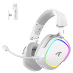 TAI NGHE ATTACK SHARK G800 MULTI MODES WHITE