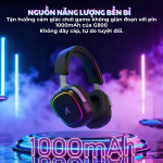 TAI NGHE ATTACK SHARK G800 MULTI MODES BLACK