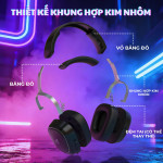 TAI NGHE ATTACK SHARK G800 MULTI MODES BLACK