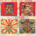 LÓT CHUỘT TẾT BÍNH NGỌ 2026 SIZE 35X30 DÀY 3MM