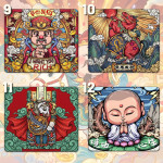 LÓT CHUỘT TẾT BÍNH NGỌ 2026 SIZE 35X30 DÀY 3MM